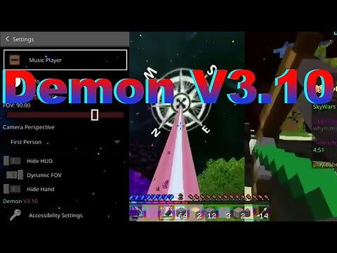 [Outdated Version] Demon V3.10 | Hack On Servers | Xbox Hacked Client | Minecraft Bedrock