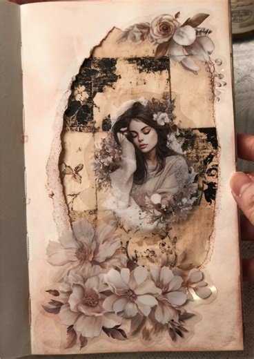 Create Vintage Charm with Distressed Paper and Stickers