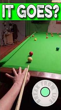 Snooker Practice Break It Goes? 🫣 GoPro Headcam POV