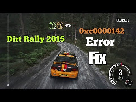 How to fix Dirt Rally error 0xc0000142 ‪@Unseentechvideos‬