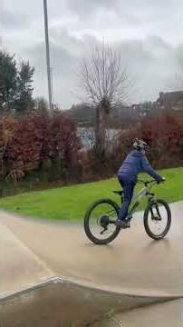 Day 1 trying to clear the box on my mountain bike ￼