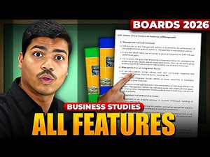 All FEATURES from Business Studies Syllabus | 6 Marks Fixed in 1 Video | Class 12 Board exam 2026
