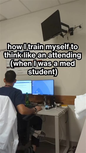 TheMDJourney - Med School Tips on Instagram: "Read below👇 📌 I forced myself to always answer the “what if this worsens” question during rounds. It wasn’t just about knowing the disease but anticipating complications before they even happened. I would mentally list possible scenarios and how I’d respond as if I were already managing the case. This habit made me feel more accountable and sharpened my clinical foresight. 📌 I started writing mock progress notes and discharge summaries even if I w