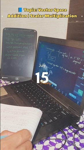Day 13✅ | Linear Algebra -Vector Space