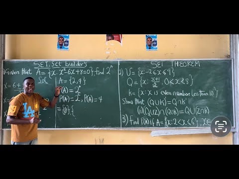 SET THEOREM- SET BUILDER’S AND POWER SET