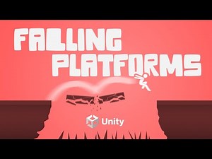Unity 2D FALLING PLATFORMS in 60 Seconds (2023)