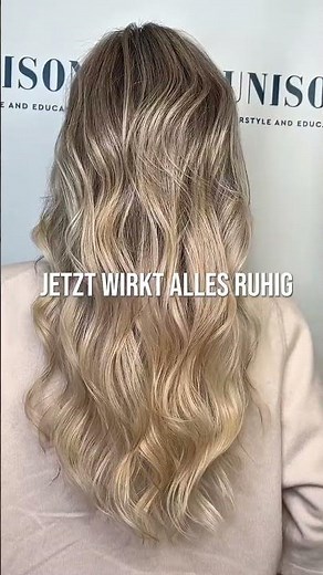 Zu dunkel gefärbt oder blond, aber fleckig? AirTouch Color Correction bei UNISON