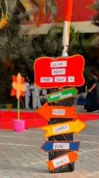 🎪 School Carnival Decoration Ideas | Easy & Creative Setup by Me #ytshorts #youtubeshorts #shorts