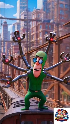 Hulk vs. Doc Ock: The Train Scene You Didn't See 🚂💥