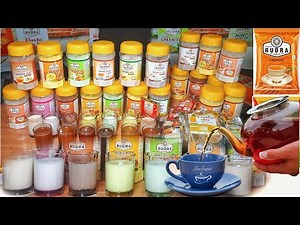 ఇంట్లోనే నీళ్లతో 15 రకాల టీ || instant Tea flavours || Lemon Tea, Badam Tea, Masala Tea || #tea