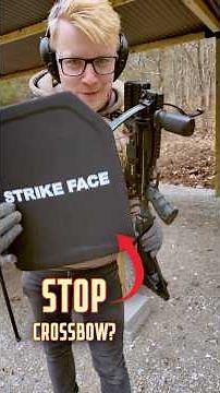 $25 Temu Body Armor VS Crossbow Bolt