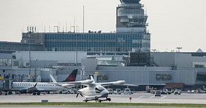 Breaking barriers: First all-electric plane touches down in Montreal