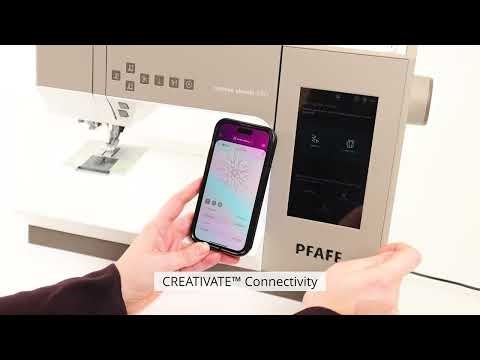 Creativity shouldn’t be limited by your machine. The PFAFF® creative elevate™ 680!