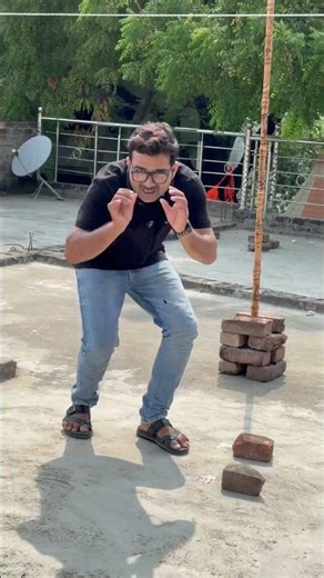 Find North Direction Using a Stick 🧭 | Sun Shadow Trick #ytshorts #shortsfeed #science #viral
