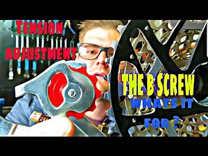 How To Adjust A Rear Derailleur - Tension - The B Screw
