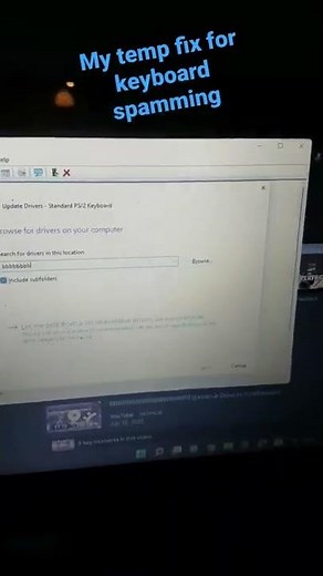 how to fix keyboard spam