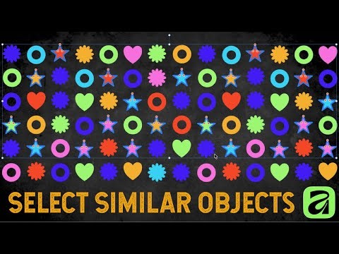 Select Similar Objects in Affinity | Change Multiple Objects at Once