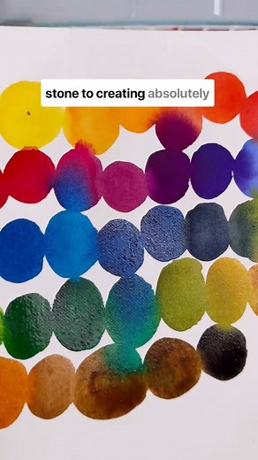 Emma Jane Lefebvre on Instagram: "New to watercolour? Start simple and have fun! Getting to know your palette and supplies is key and practicing colours bleeds are just one of the many techniques that spark so much joy with watercolour! Try this first and enjoy the process! For tons more beginner tutorials, check out my YouTube channel! You won’t be disappointed! Happy painting! #watercolour #watercolor #beginnerwatercolor #beginnertutorial #watercolortutorial"