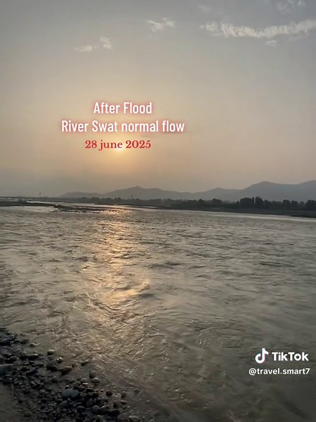 Swat River Restores Normal Flow After Flooding