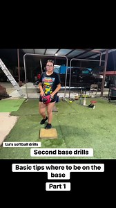 3.6K views · 78 reactions | Second base drills , part 1 | Iza's Softball Drills | Facebook