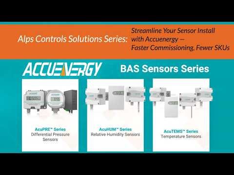 Alps Controls Solutions Series: Streamline Your Sensor Install with Accuenergy