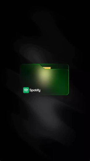 Jeetansh Lakesh | Video Editor 🎬 on Instagram: "Spotify Folder Animation 🎶 Software: After Effects . . . #motiongraphics #minimalism #edits #edit #uianimation"