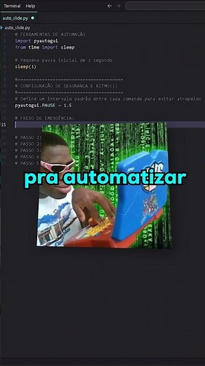 AUTOMATIZE COM PYTHON TAREFAS CHATAS!! #programação #python #automatização
