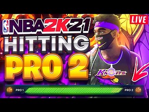 NBA 2K21 NEXT GEN - FIRST FIREBALL IN 2K HISTORY & HITTING PRO 2 - BEST BUILD & JUMPSHOT