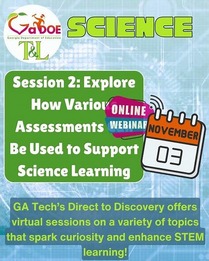 🔬 T&L Spotlight: GA Tech’s Direct to Discovery Webinar Series🧪