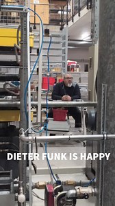 Our large acetate machine has passed its first test run. Dieter Funk is happy and we have another sexy machine. We are thankful and say thank you, grazie, Danke to all people who were involved in this monster project. 🙏😍 | FUNK eyewear
