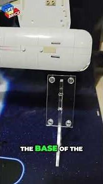 This LEGO Enterprise display case is AMAZING! It enhances every aspect of the set #legostartrek