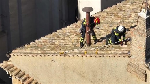 David Muir shares new images inside the Vatican ahead of papal conclave