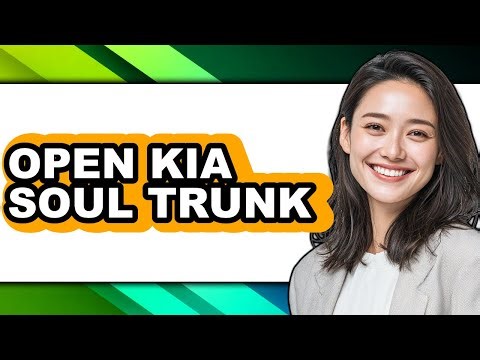 How to Open Kia Soul Trunk (UPDATED)