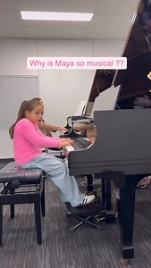 Why is 6 year old Maya so musical ? • • • Teacher: @kym.corridan.piano #littlemusician #pianostudent #pianolesson #pianoteacher #pianotips | mayalittlepianist