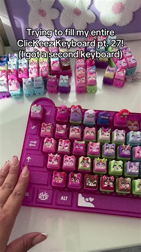 I got a second ClicKeez Keyboard to complete my first keyboard. I’m not leaving the results in the description to not spoil it so let me know what we think??? What’s the next move?? lol #toyunboxing #clickeez #oddlysatisfying #keyboard #toyreview