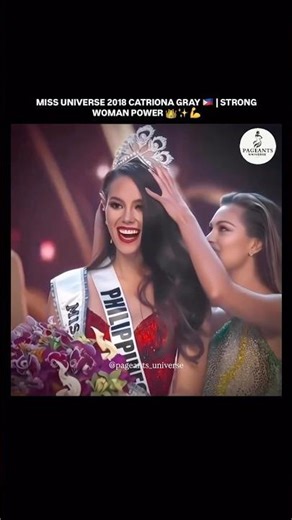 CATRIONA GRAY MISS UNIVERSE 2018 | ICONIC PERFORMANCE 👑✨ #catrionagray #missuniverse #beautyqueen