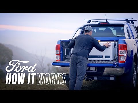 How to secure a load with tie-downs | Ford Ranger | Ford UK