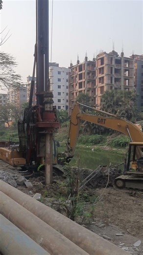 Bridge construction machines 🔥 #shorts #machine #travel #viral