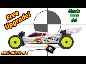 Must do free performance upgrade mod for the Losi Micro B Rc car