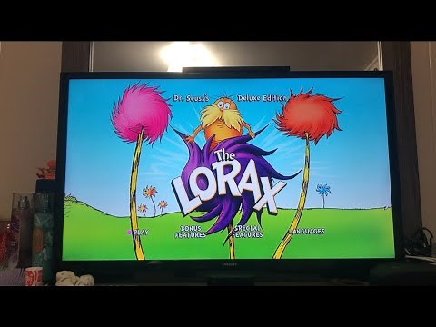 Dr. Seuss's The Lorax (2012) DVD Walkthrough 🌳🌸