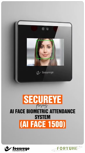 Secureye on Instagram: "Secureye AI FACE 1500 is an advanced AI-based face biometric attendance system designed to improve efficiency and accuracy in workforce management. With touch-free face recognition, real-time cloud synchronization, and comprehensive reporting through OnTime Attendance Software, it enables HR teams and business owners to monitor attendance seamlessly from anywhere. A reliable solution for organizations looking to modernize their attendance infrastructure. . To buy this ama