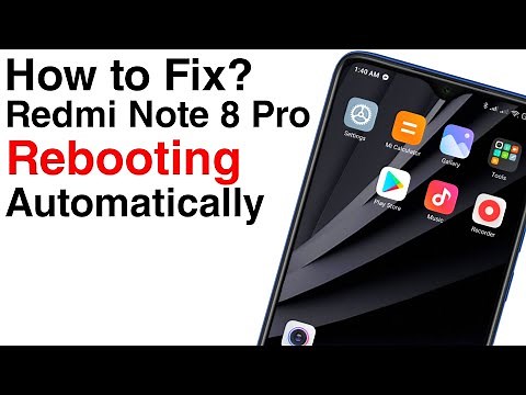 How to Fix Redmi Note 8 Pro Rebooting Automatically | Quick Fix