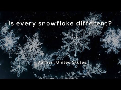 Is every snowflake different?