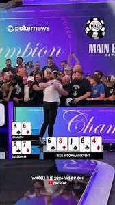 🏆 Lucas Jumalon WINS the 2026 @WSOP MAIN EVENT for $10M! | #pokernews #wsop2026
