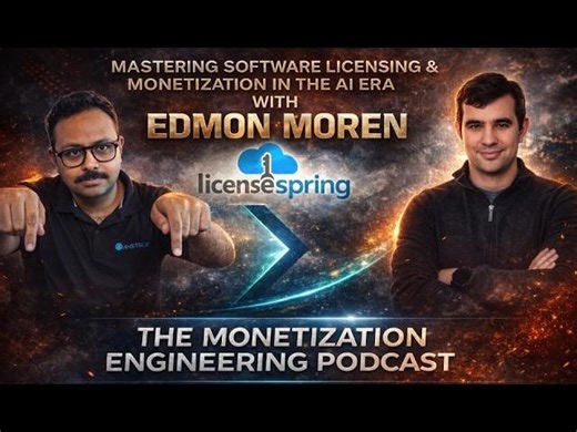 Edmon Moren on SaaS Pricing Strategy and Software Entitlements | LicenseSpring posted on the topic | LinkedIn