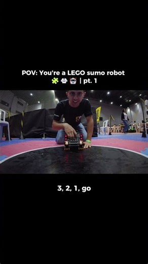 POV: You're a LEGO sumo robot | 1