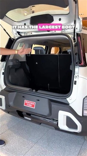 Kia Syros Bootspace Check