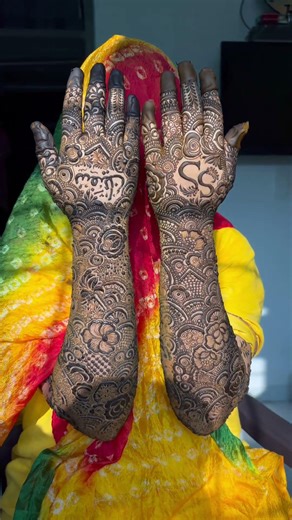 Bridal design | #henna #floraart #hennadesigns #hennamagic #creativehenna #hennaart #mehndi #viral