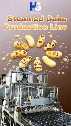HG Steamed Cake Production Line 🍰☁️ High-pressure aeration system for a superior sponge structure. 🎈 Instant steam injection ensures moist and tender cake crumb. ♨️ Servo-driven piston depositors for mess-free, accurate filling. 🎯 Auto-molding and cooling to maintain peak fluffiness. ✨ DM us to customize your production! 📩 #foodmachine #foodmachinery #steamedcake #productionline #cakemachine