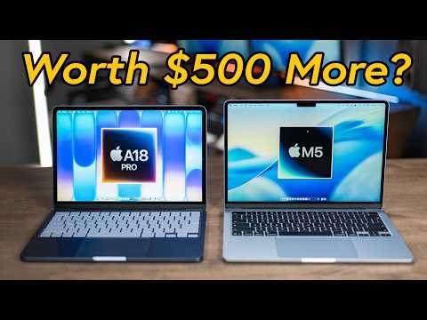 M5 MacBook Air vs MacBook Neo: Real World Tests & Comparison